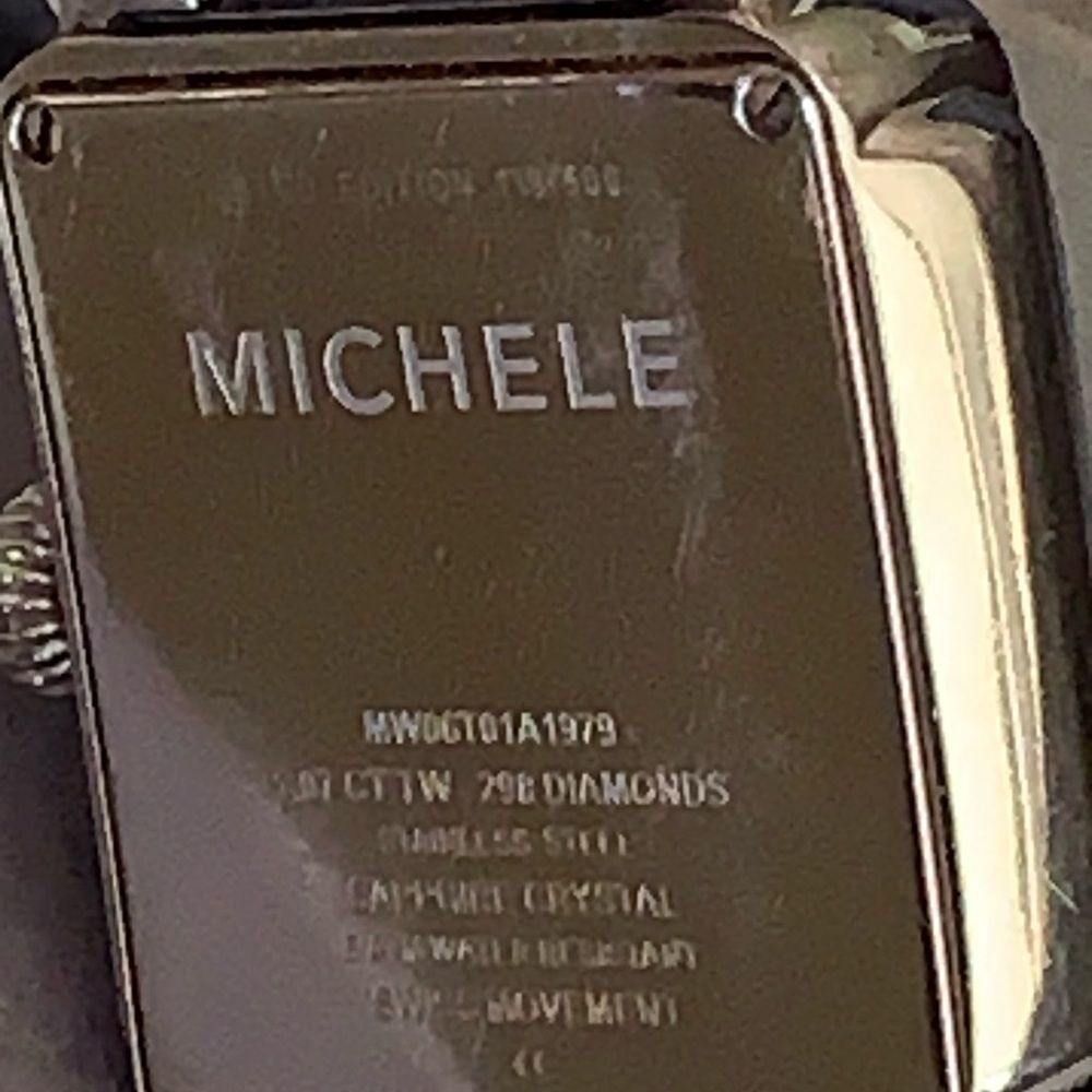 Michele Deco Limited Edition Diamond Watch! - Picture 7 of 8